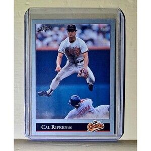 1992 Cal Ripken Leaf Baseball Card #52